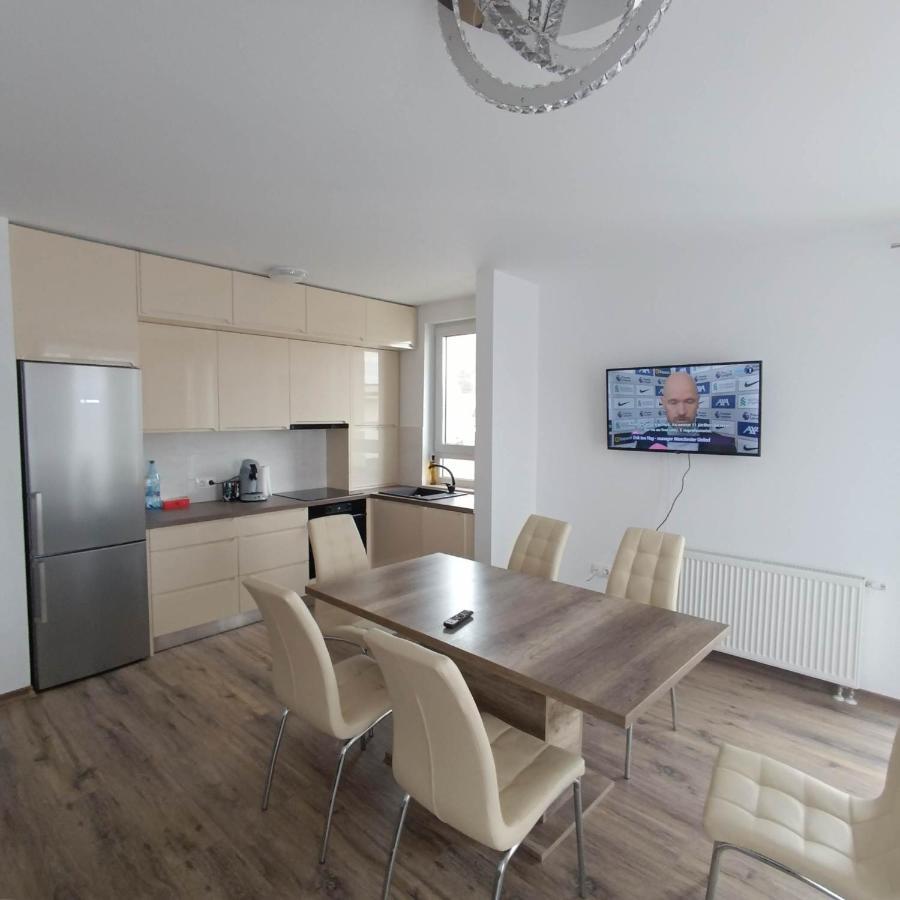 Neue, Moderne Penthousewohnung Сигишоара Екстериор снимка